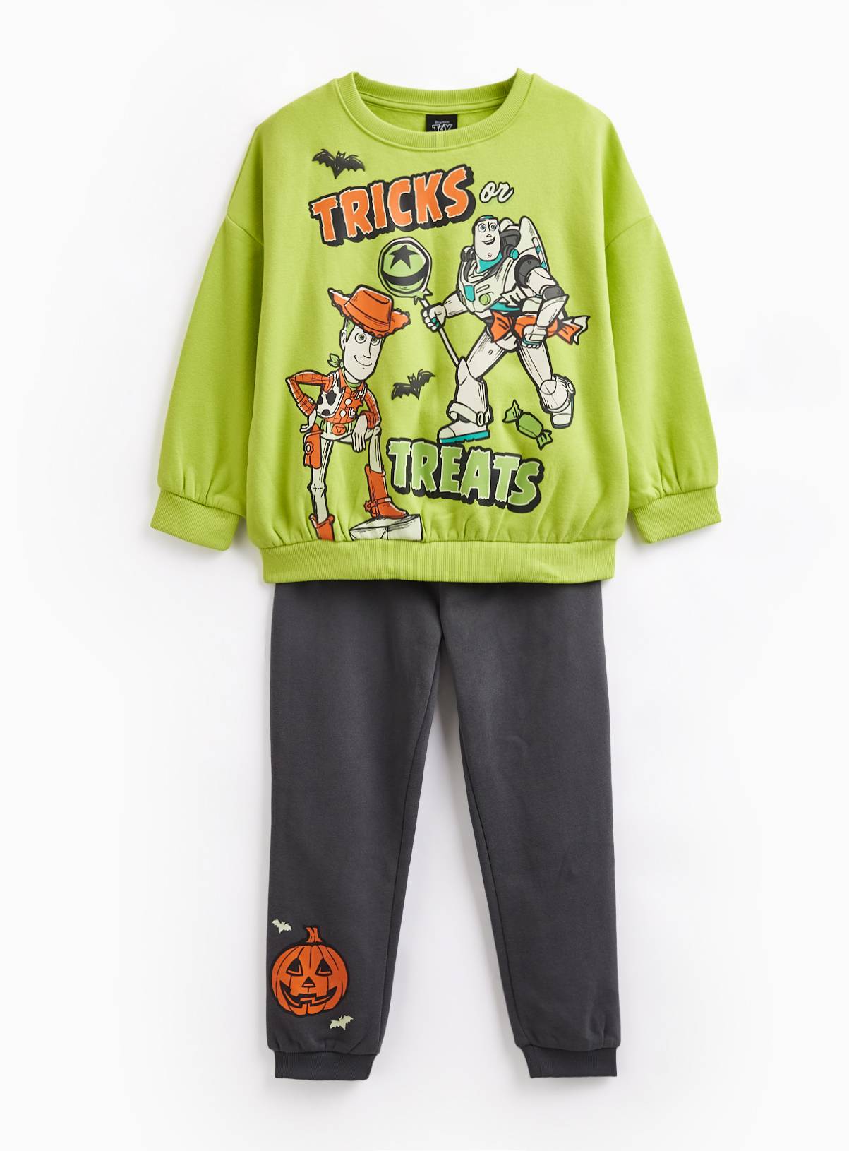 Disney Toy Story Halloween Sweatshirt & Jogger Set  7-8 years - Image 1